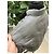 Grau/silberne gesteppte Jacke Chanel 17B mit Buchstabenmonogramm-Logo FR 36 - Schwarzes Band - Ansicht 6