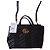 Borsa Gucci GG Marmont Large Shopping in pelle nera Nero