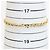 Bracciale con charm dorato Christian Dior D'oro - vista 9
