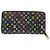 Cartera Zippy Louis Vuitton Mujer Larga M60243 Negro - vista 2