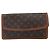 Louis Vuitton Donna Pochette Monogram Canvas GM Marrone