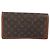 Louis Vuitton Donna Pochette Monogram Canvas GM Marrone - vista 2