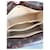 Louis Vuitton Double V Marrone Beige  - vista 13
