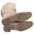 Botas Christian Dior de ante beige - vista 4