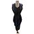 Givenchy Schwarzes Figurbetontes Kleid Viscose