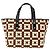 Vintage Handtasche aus Canvas von Bally Braun