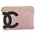 Pochette in pelle CHANEL Cambon Line Rosa Argento CC Auth bs32374 - vista 2