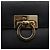 Borsa a mano in pelle Gancini Salvatore Ferragamo 2 in 1 Nero Oro Auth 164875V - vista 16