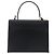 Borsa a mano in pelle Gancini Salvatore Ferragamo 2 in 1 Nero Oro Auth 164875V - vista 3