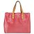 Borsa Reade Monogram Vernis PM di Louis Vuitton Rosa