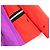 Veste de ski matelassée Fendi rouge et violet - vue 2