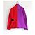 Veste de ski matelassée Fendi rouge et violet - vue 6