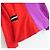 Veste de ski matelassée Fendi rouge et violet - vue 7