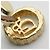 Orecchini a clip dorati Christian Dior con strass D'oro - vista 9
