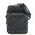 Borsa a Spalla Damier Graphite Louis Vuitton Marrone Nero