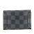 Borsa Clutch Alpha Triple di Louis Vuitton Marrone Nero - vista 21