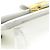 Borsa a Spalla Mini Dauphine Epi Louis Vuitton Bianco - vista 3