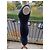 Abito Dsquared2 Blu Navy e Nero - vista 5