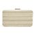 Valentino Garavani Petit Sac DeVain 2010s Borsa a Spalla Clutch Ricamata con Perle Crudo - vista 3
