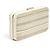 Valentino Garavani Petit Sac DeVain 2010s Borsa a Spalla Clutch Ricamata con Perle Crudo - vista 5