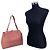Orciani Mittlere Sveva-Handtasche aus rosa Leder, Schultertasche Pink - Ansicht 2