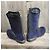 Autre Marque Stivali Biker Primeboots in Camoscio Blu Notte Blu scuro - vista 4
