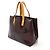 Borsa Reade PM Monogram Vernis Louis Vuitton Porpora - vista 2
