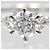 Autre Marque Pt900 Platin-Diamantring Silber - Ansicht 6