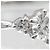 Autre Marque Pt900 Platin-Diamantring Silber - Ansicht 8