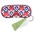 Set da viaggio maschera per gli occhi geometrica G Gucci Rosso - vista 5
