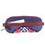 Set da viaggio maschera per gli occhi geometrica G Gucci Rosso - vista 6