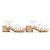 Timeless COCO Sandalen aus Lackleder von Chanel Roh - Ansicht 4