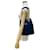Borsa 2way in nylon Prada Blu Blu navy - vista 3
