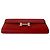 Cartera Long Constance de Cuero Epsom Hermès Roja - vista 5
