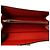 Cartera Long Constance de Cuero Epsom Hermès Roja - vista 9