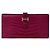 Béarn Hermès Cartera Larga Bearn Soufflet de Cocodrilo Hermes Rosa - vista 2