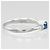 Autre Marque Pt900 Platin-Saphir-Diamantring Silber - Ansicht 7