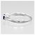Autre Marque Pt900 Platin-Saphir-Diamantring Silber - Ansicht 8