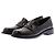 Mocassini Chanel in pelle neri Taglia 39.5 Nero