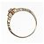 Autre Marque Au750 Rubin-Diamant-Ring Golden - Ansicht 9