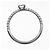 Etincelle de Cartier Diamantring aus Pt950-Platin, Größe 7 Silber - Ansicht 9