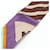 Foulard Hermès Twilly 100% Sete Marrone Blu Multicolore - vista 3