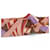 Foulard Hermès Twilly 100% Sete Marrone Blu Multicolore - vista 5