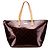 Borsa a Spalla Louis Vuitton Bellevue GM Monogram Vernis Porpora