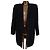 Giacca lunga Salvatore Ferragamo in lana blu notte Blu scuro