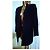 Giacca lunga Salvatore Ferragamo in lana blu notte Blu scuro - vista 17