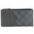Louis Vuitton Damier Graphite Business Card Case Brown Black - view 3