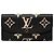 Louis Vuitton Black Bicolor Monogram Empreinte Giant Emilie Wallet