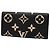 Louis Vuitton Black Bicolor Monogram Empreinte Giant Emilie Wallet - view 2