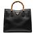 Gucci Borsa Diana in pelle di vitello Bamboo nera Large Nero